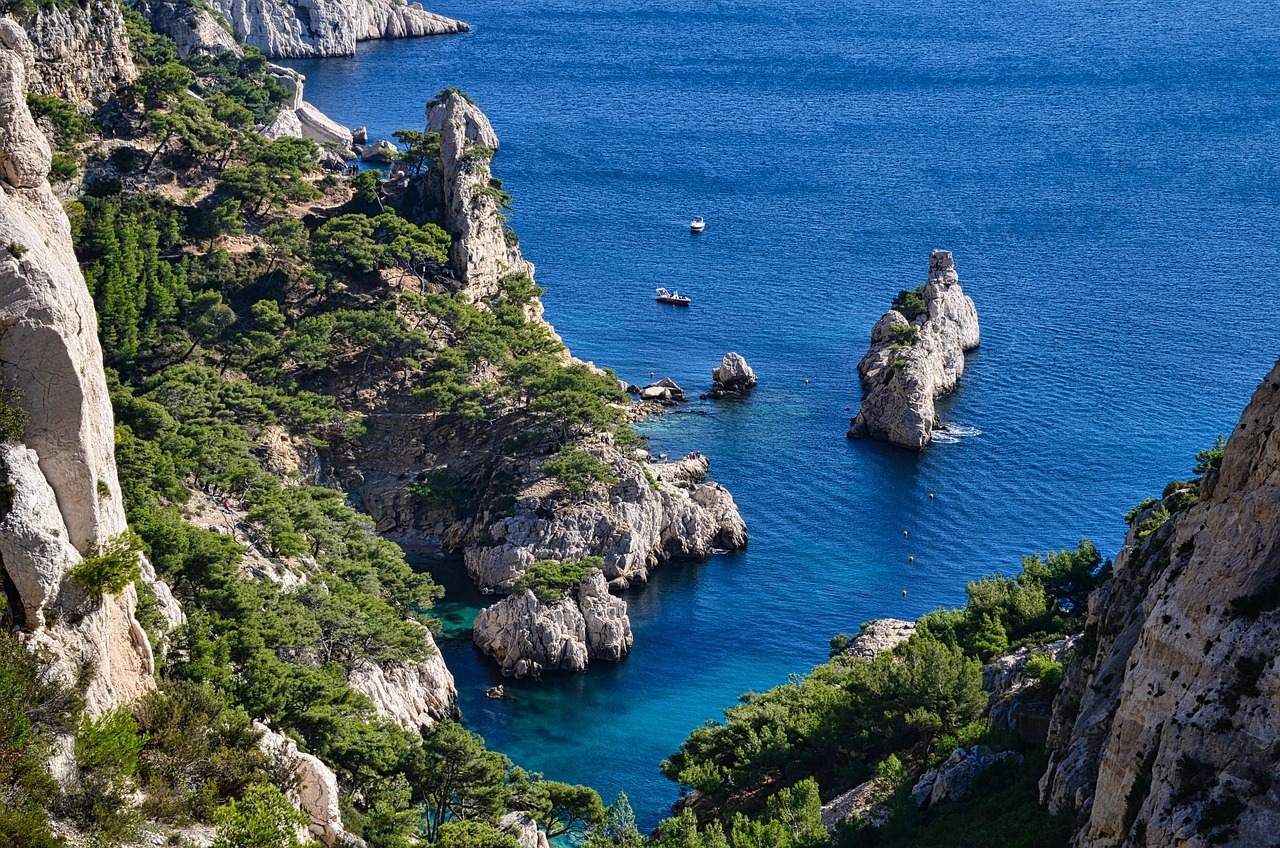 Les calanques au matin